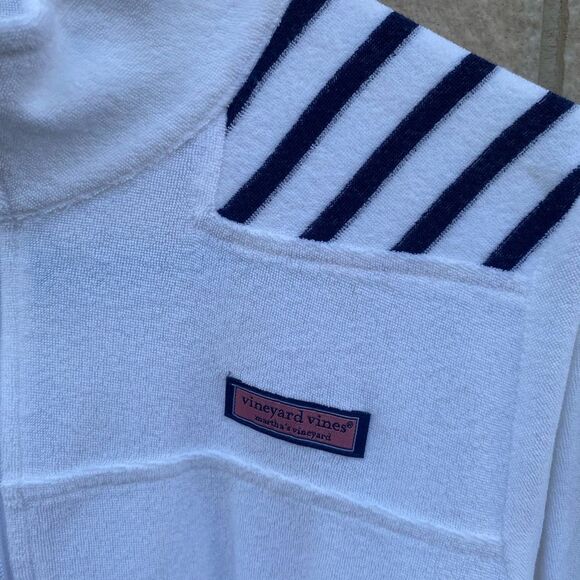 VINEYARD VINES Terry Cloth Swim Cover Up Dress Size Medium - Picture 3 of 8